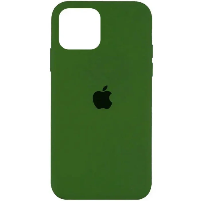 Buy Army green silicone Case for iphone in Pakistan